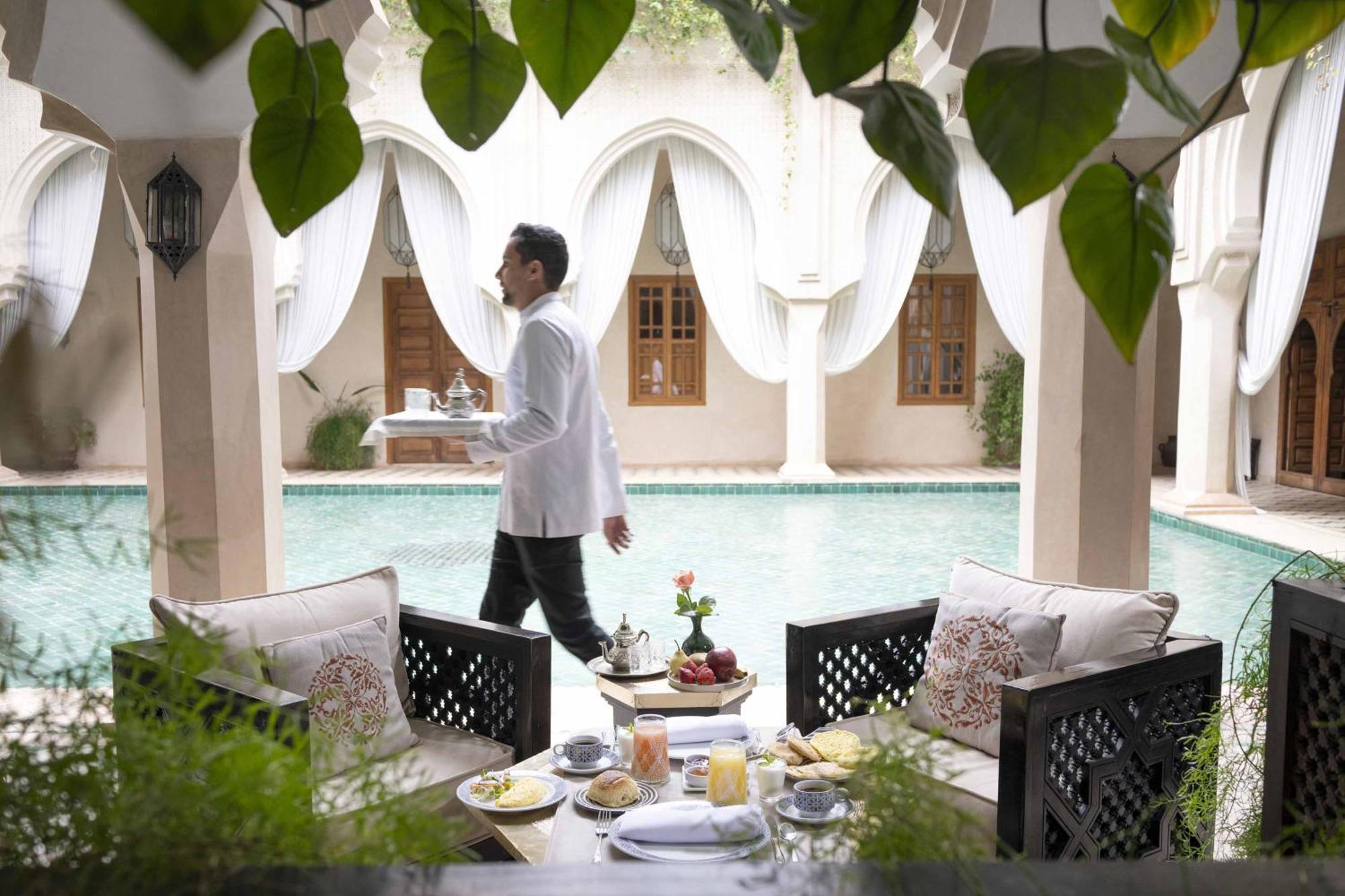 Almaha Marrakech Restaurant & Spa มาร์ราเกช ภายนอก รูปภาพ