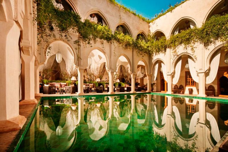 Almaha Marrakech Restaurant & Spa มาร์ราเกช ภายนอก รูปภาพ